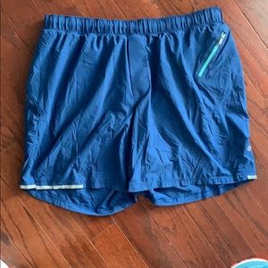 LULULEMON MEN'S RUNNING ATHLETIC SHORTS SZ L